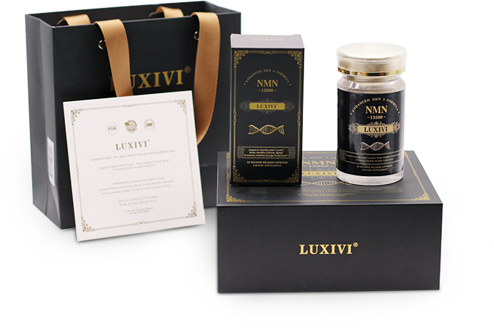 LUXIVI NMN, 225mg/cap, 2 bottle, 120caps